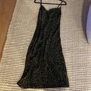 Zara Leopard MIDI Dress